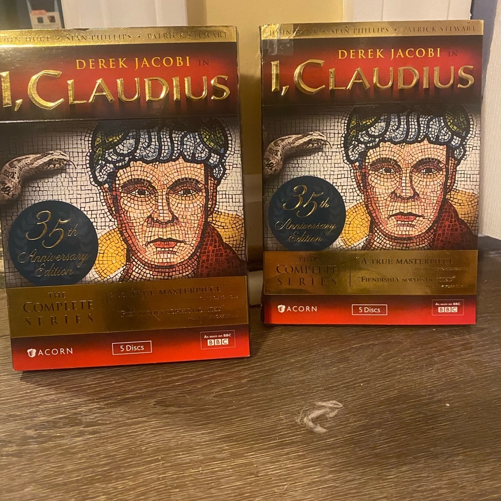 Claudius 35th Anniversary Edition DVD Full Series (ONE BOX ONLY)